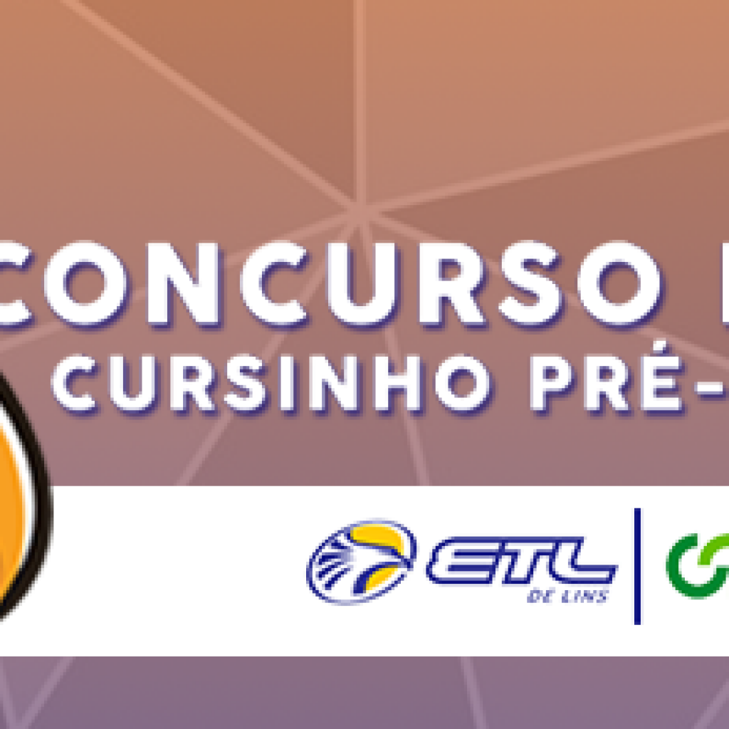 Concurso de Desconto para Cursinho Pré-Vestibular - ETL