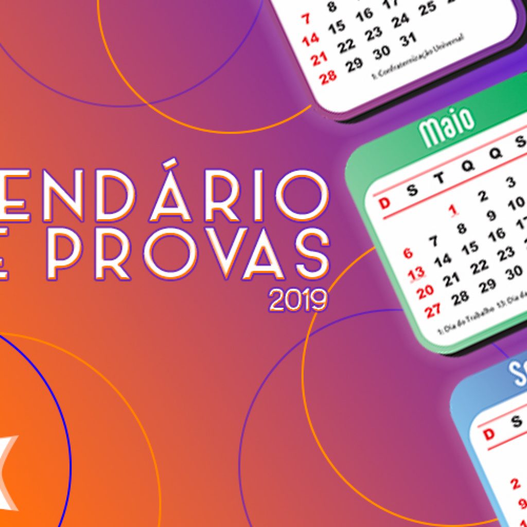 Calendário de Provas do 1º Bimestre - EF e EM - ETL