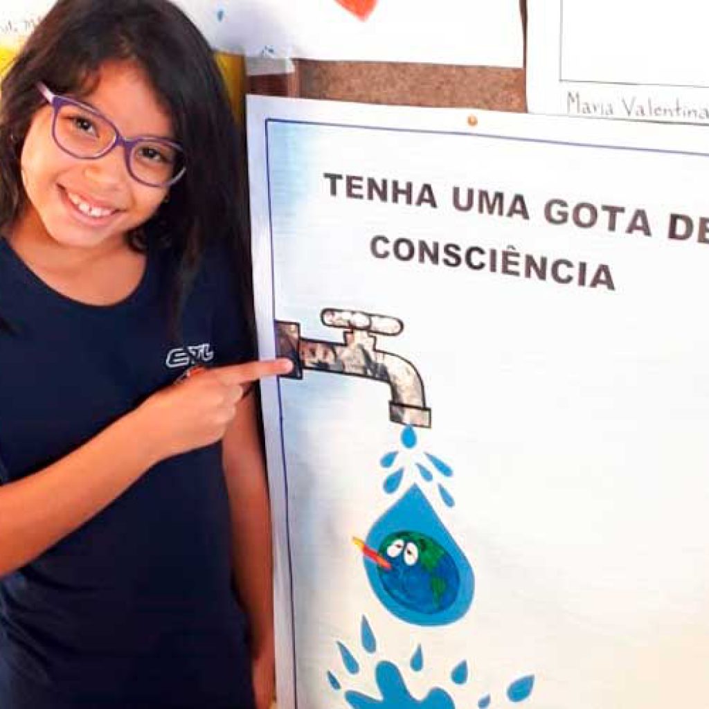 Alunos desenvolvem atividades alusivas ao Dia Mundial da Água - ETL