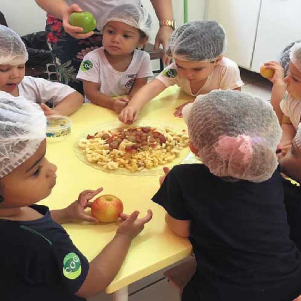 Salada de frutas X conhecimento