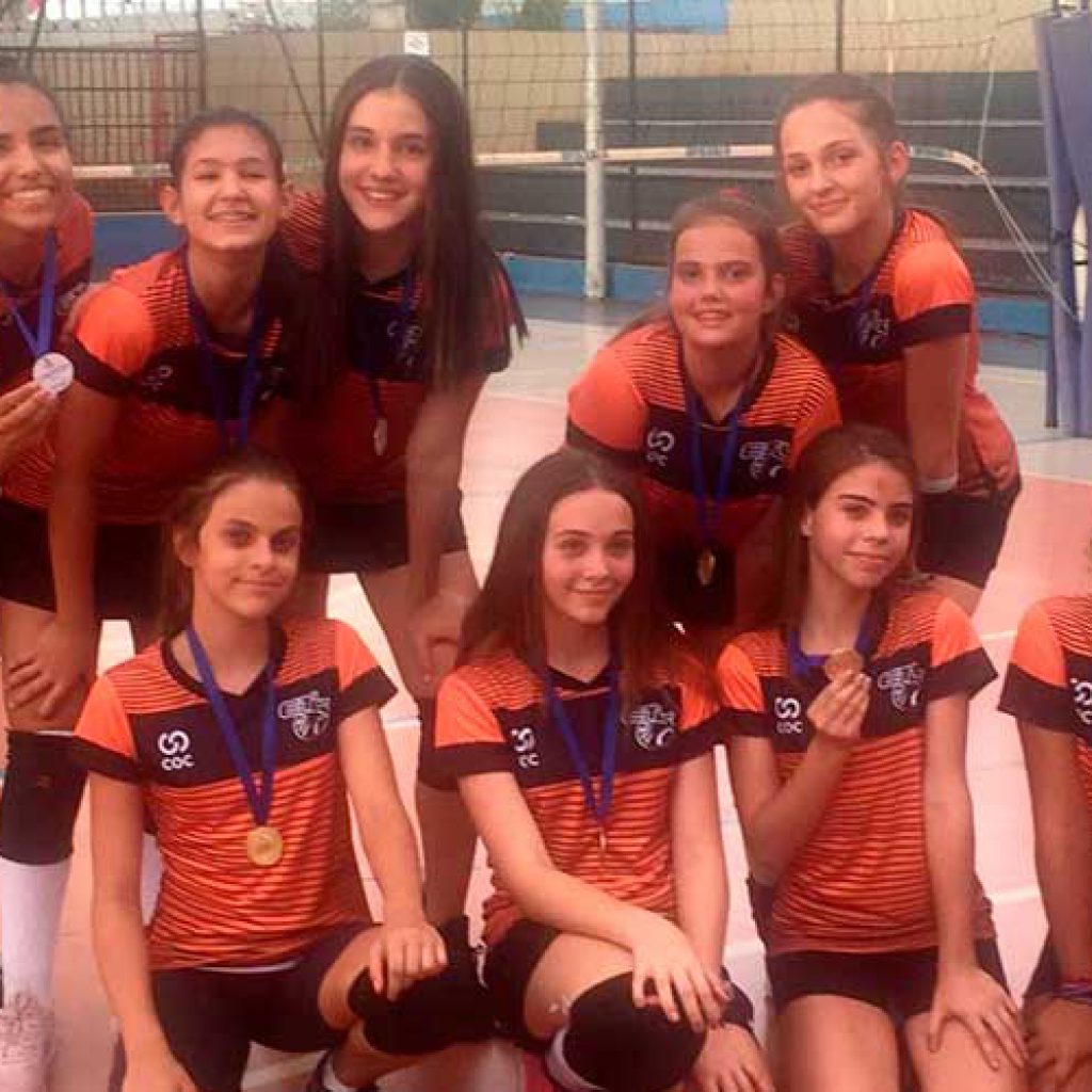 Vôlei Feminino ETL é ouro no 2º Jogos InterCOC