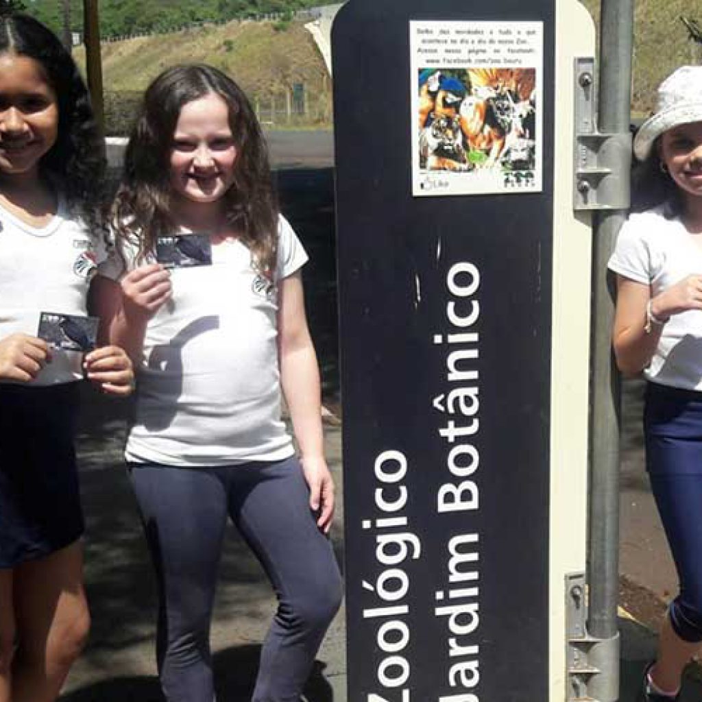 Alunos visitam Zoológico de Bauru