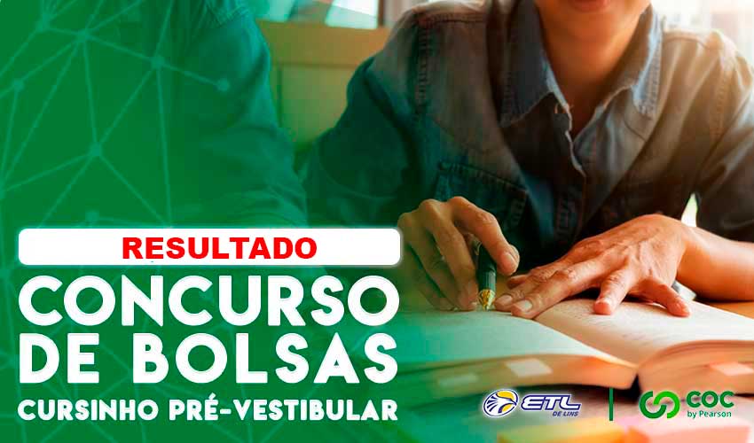 Resultado do Concurso de Bolsas para Cursinho ETL - ETL