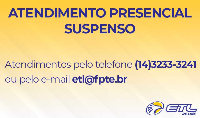 Comunicado ETL - ETL