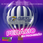 GRANDE PEDÁGIO ETL DE LINS & BAND FM 104,7 EM PROMISSÃO - ETL