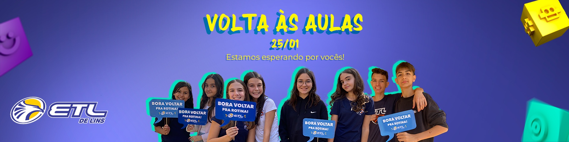 VOLTA ÀS AULAS 2023 ETL - 25/01 - ETL