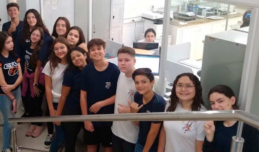 SEMANA DA ÁGUA NA ETL – ALUNOS VISITAM O LACI - ETL