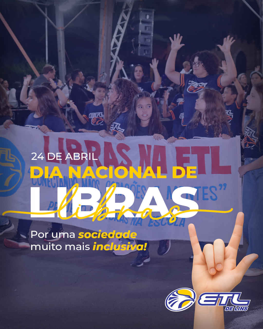 Dia Nacional da Língua Brasileira de Sinais – LIBRAS! - ETL