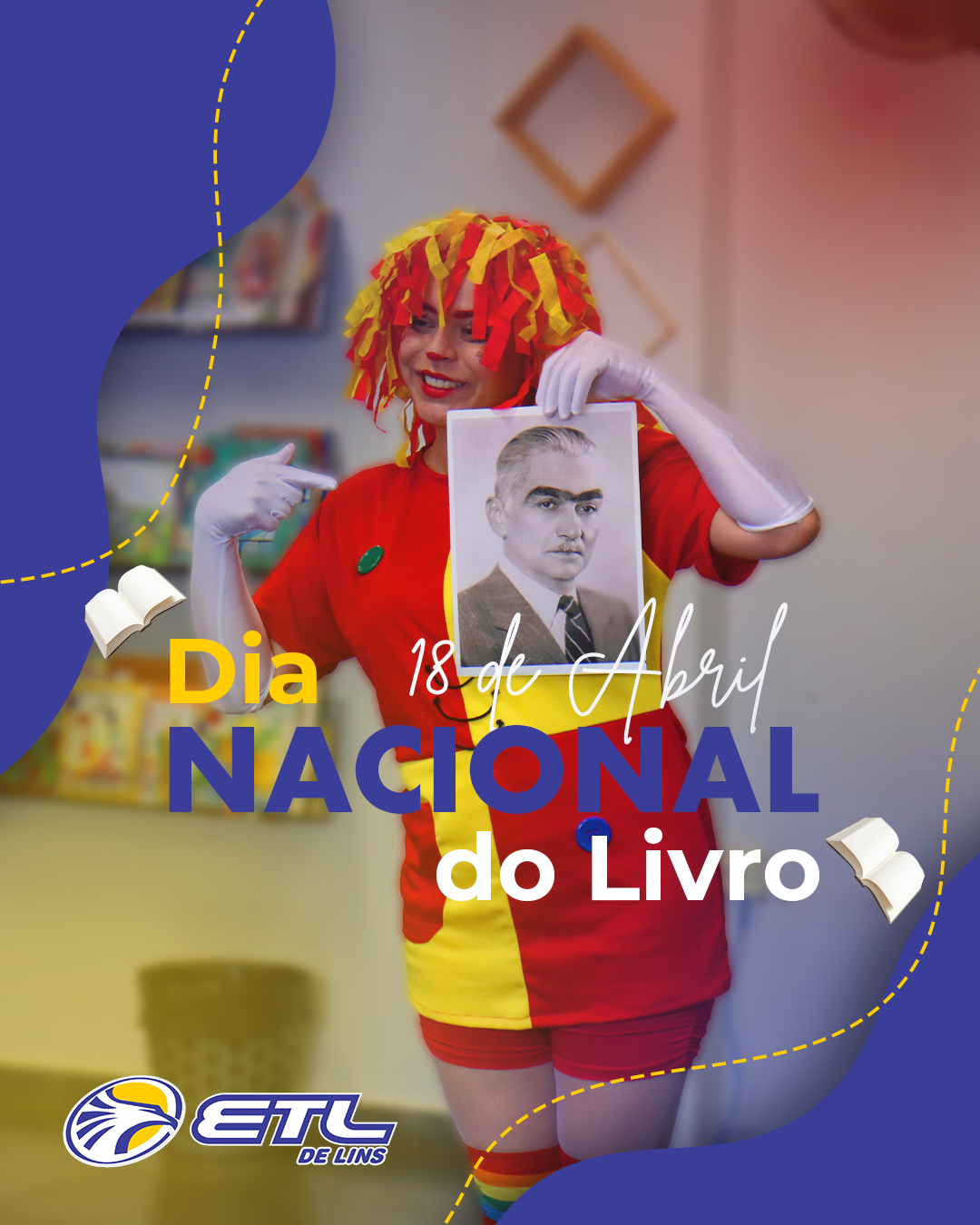 18 de abril - Dia Nacional do Livro Infantil - ETL