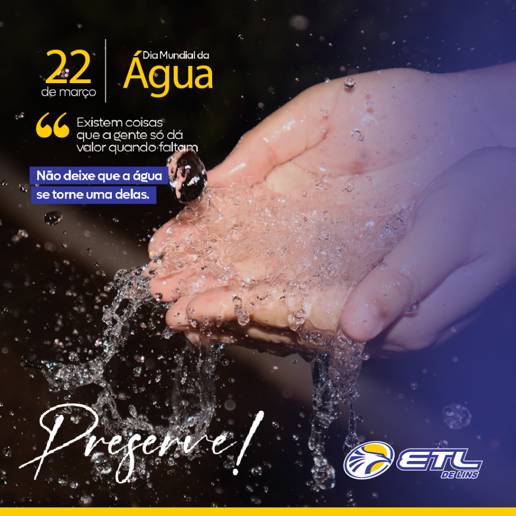 22 de março - Dia Mundial da Água